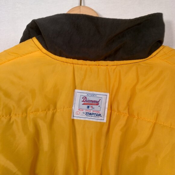 Vintage Pittsburgh Pirates Starter Jacket Large 1994 MLB All Star Game Baseball - Picture 13 of 16